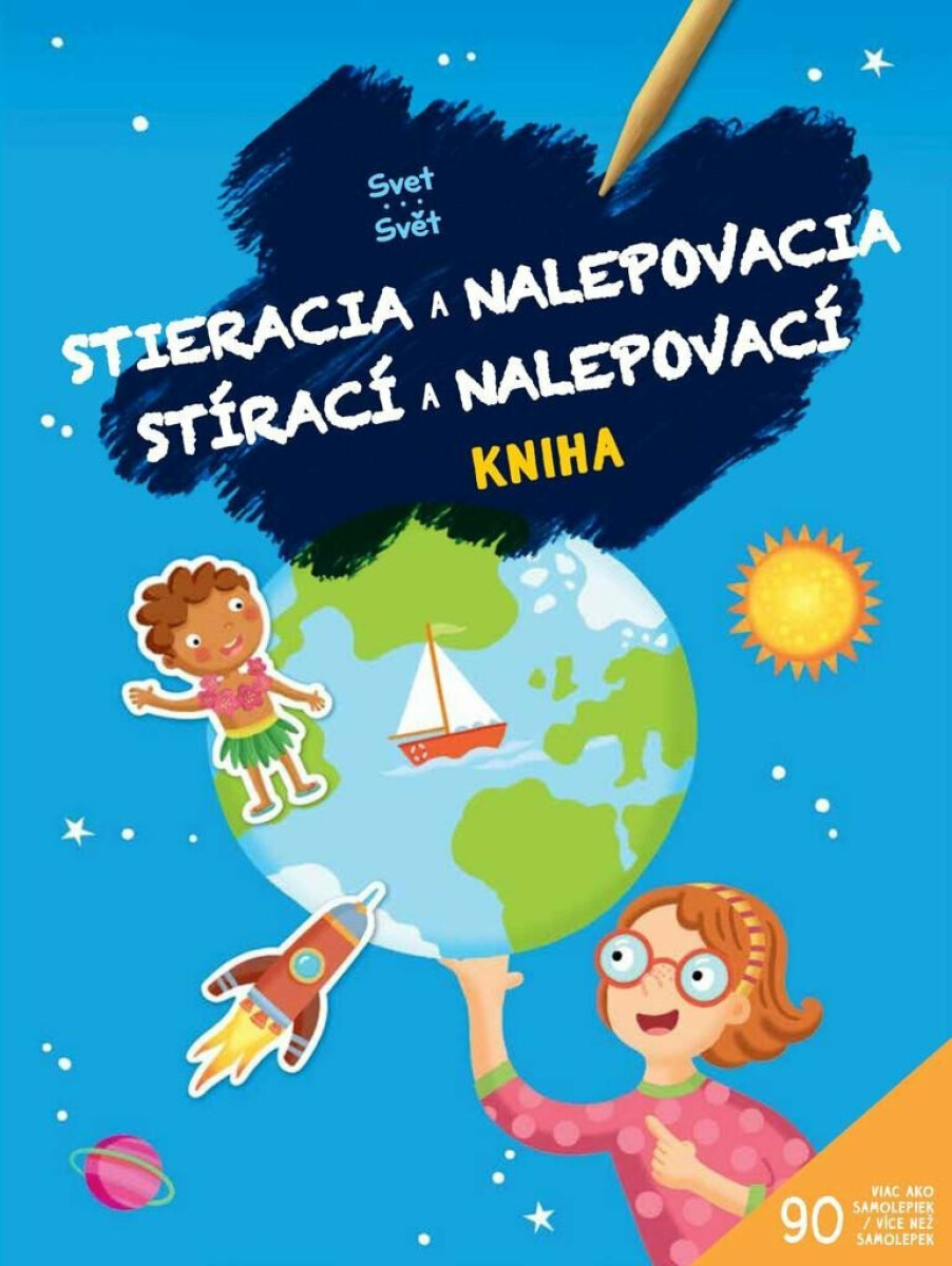 Stieracia a nalepovacia kniha Svet