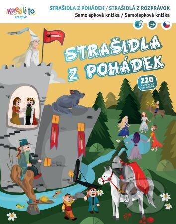 Strašidla z pohádek (Samolepková knížka)