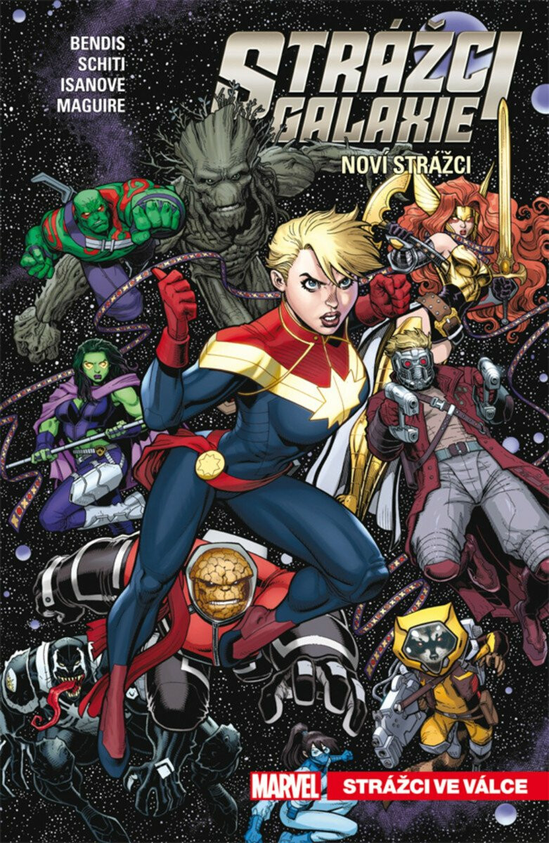 Strážci galaxie: Noví Strážci 3 - Strážci ve válce - Brian Michael Bendis, Valerio Schiti