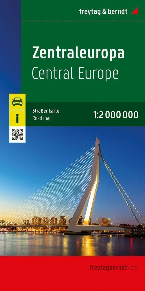 Střední Evropa 1:2 000 000 / cestovní mapa