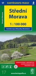 1:100T (17)-Střední Morava (turistická mapa)