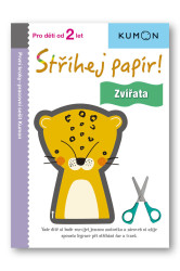 Stříhej papír! Zvířata (Pro děti od 2 let, Pracovní sešit Kumon) - kniha z kategorie Pro děti