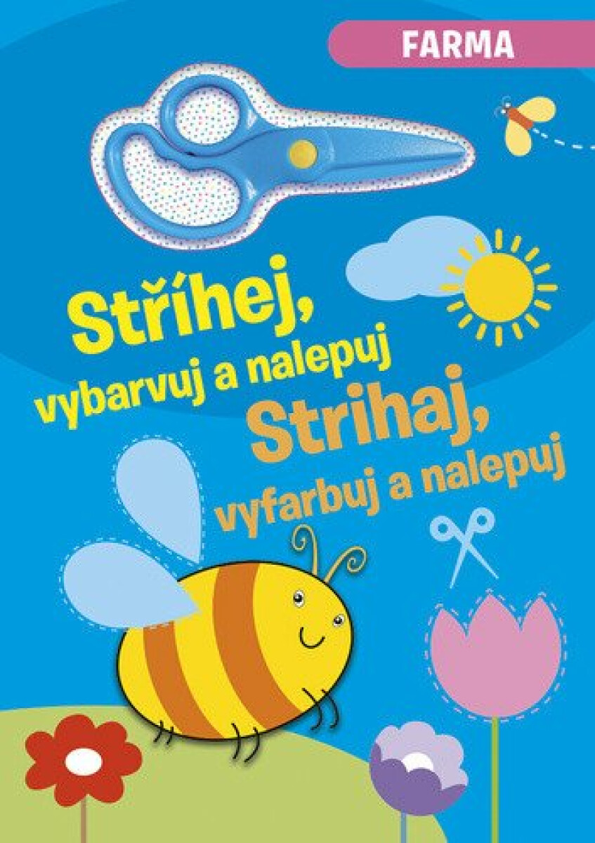 Stříhej, vybarvuj a nalepuj - Farma