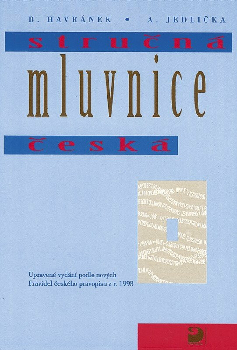 Stručná mluvnice česká - Bohuslav Havránek, Jedlička A.