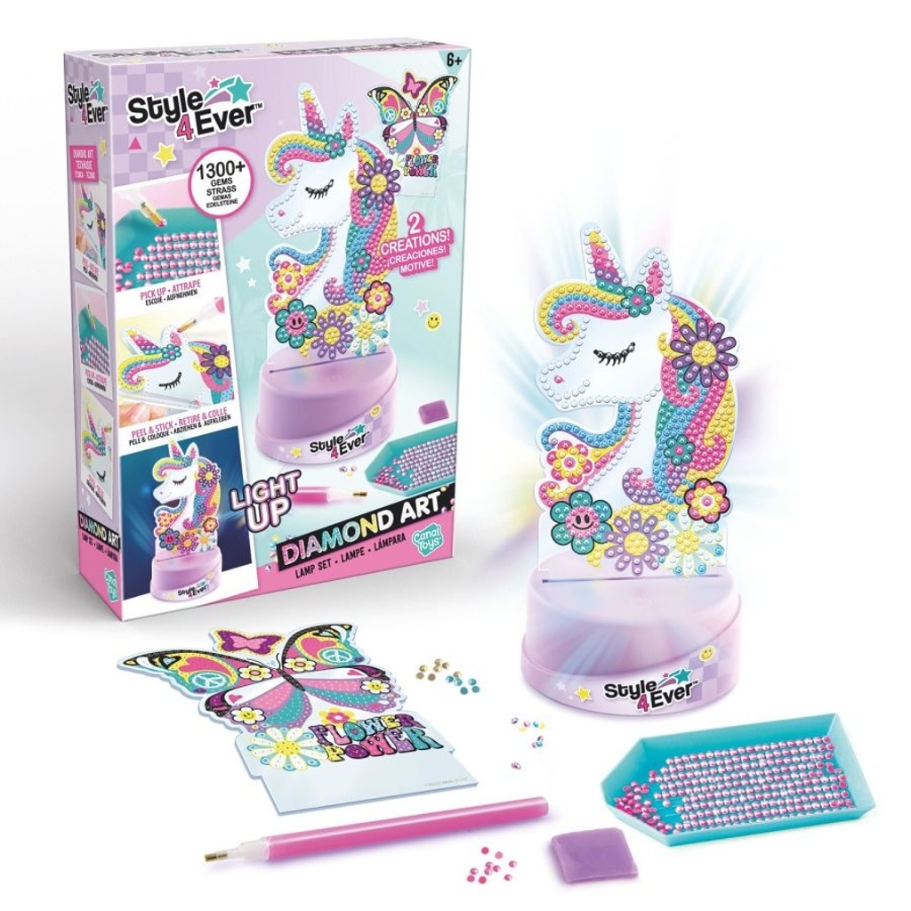 Style4Ever Diamantové malování lampička