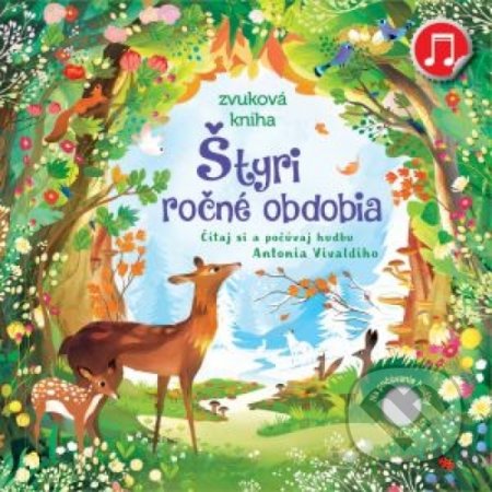 Štyri ročné obdobia Vivaldi (Zvuková kniha)