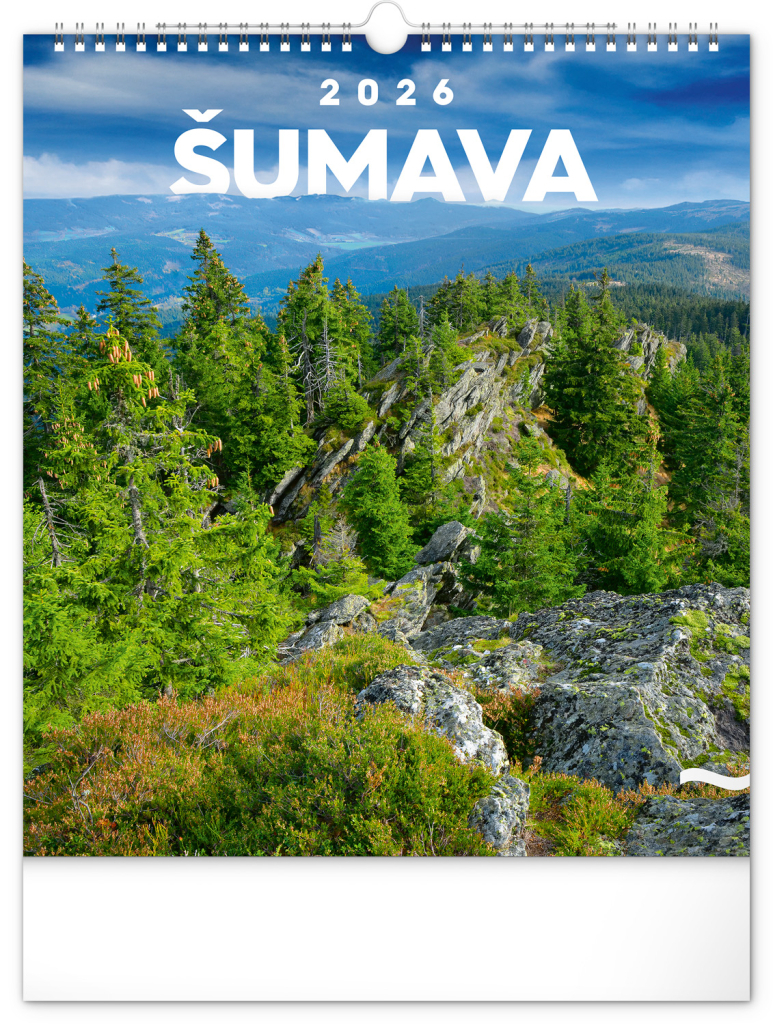 Šumava 2026 - nástěnný kalendář