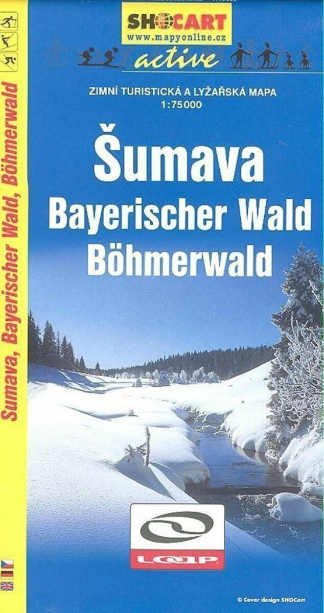 Šumava - Železnorudsko lyžařská mapa 1:75 000