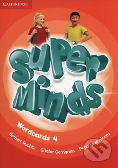 Super Minds Level 4: Wordcards (Pack of 89)