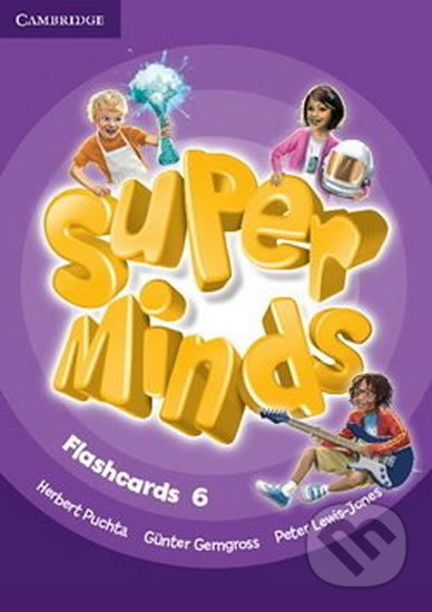 Super Minds Level 6 Flashcards (Pack of 98)