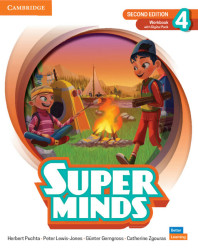 Super Minds Workbook with Digital Pack Level 4, 2nd Edition - kniha z kategorie Jazykové učebnice a slovníky