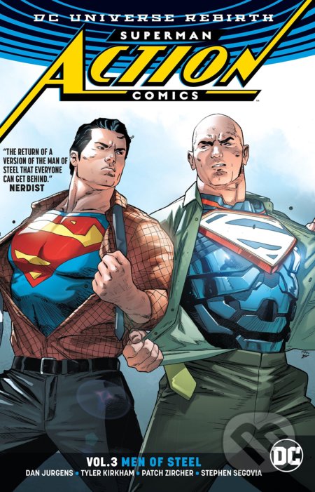 Superman Action Comics 3: Men of Steel (DC Universe Rebirth) - kniha z kategorie Komiksy
