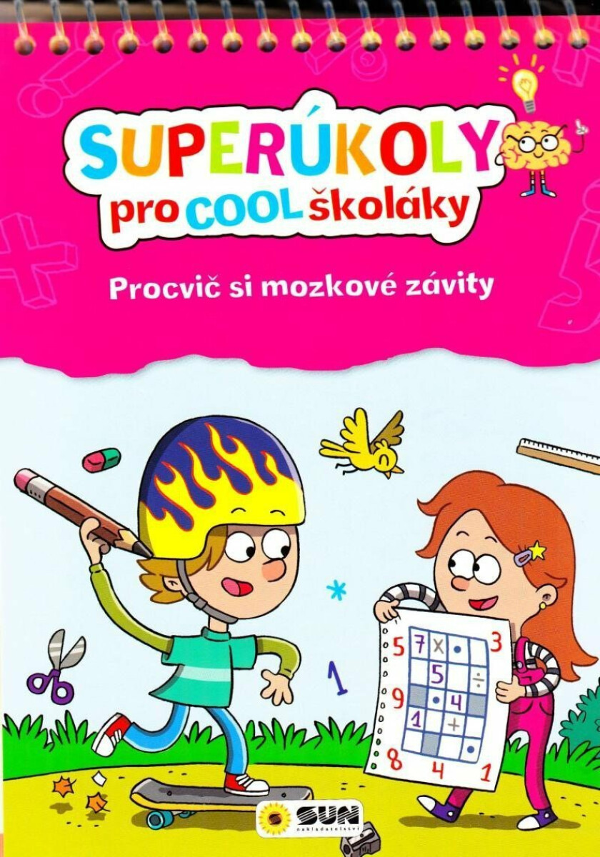 Superúkoly pro Cool školáky (Procvič si mozkové závity) - kniha z kategorie Naučné knihy
