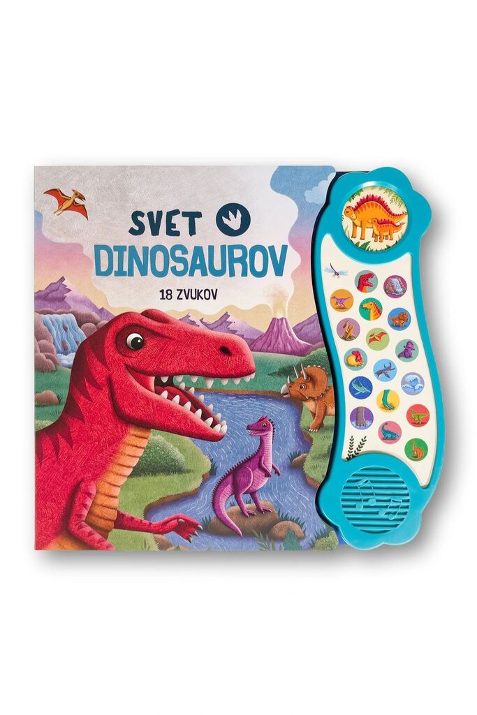 Svet dinosaurov 18 zvukov