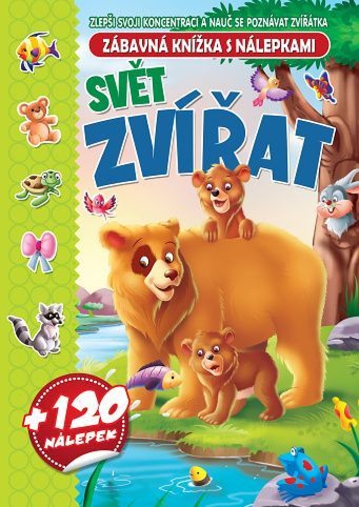 Svět zvířat +120 nálepek
