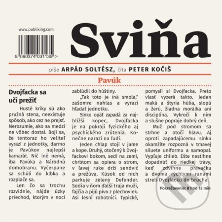Sviňa (audiokniha) (CD (mp3))