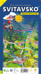 Ručně malovaná cyklomapa Svitavsko (Malované dětmi pro děti) - kniha z kategorie Mapy Evropy
