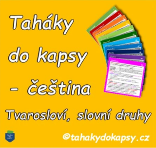 Taháky do kapsy - Čeština: Tvarosloví, slovní druhy (knížka)