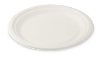 Talíř kulatý BIO 22 cm (Cukrová třtina) - 10ks