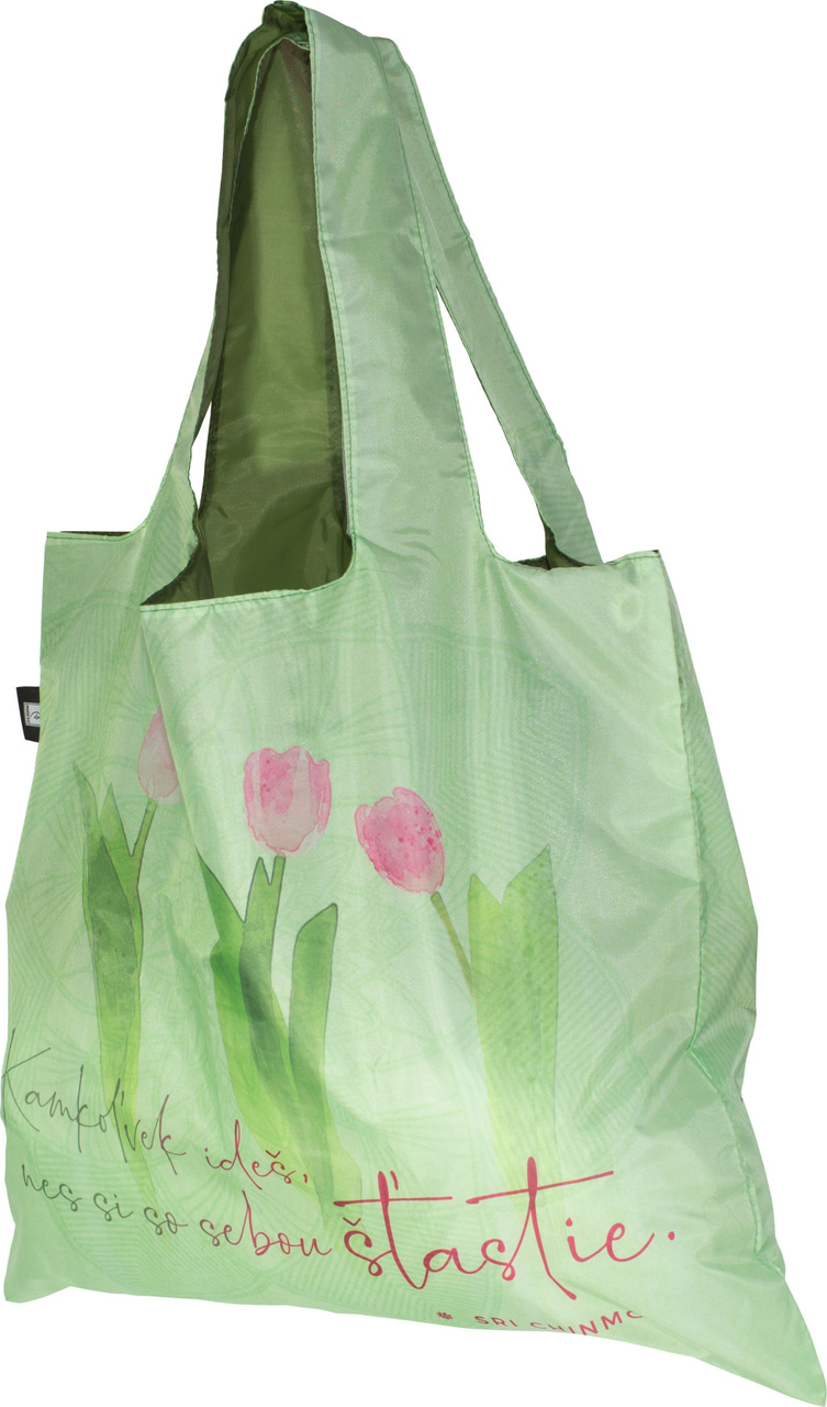 Taška nákupná skladacia "Kamkoľvek ideš..."