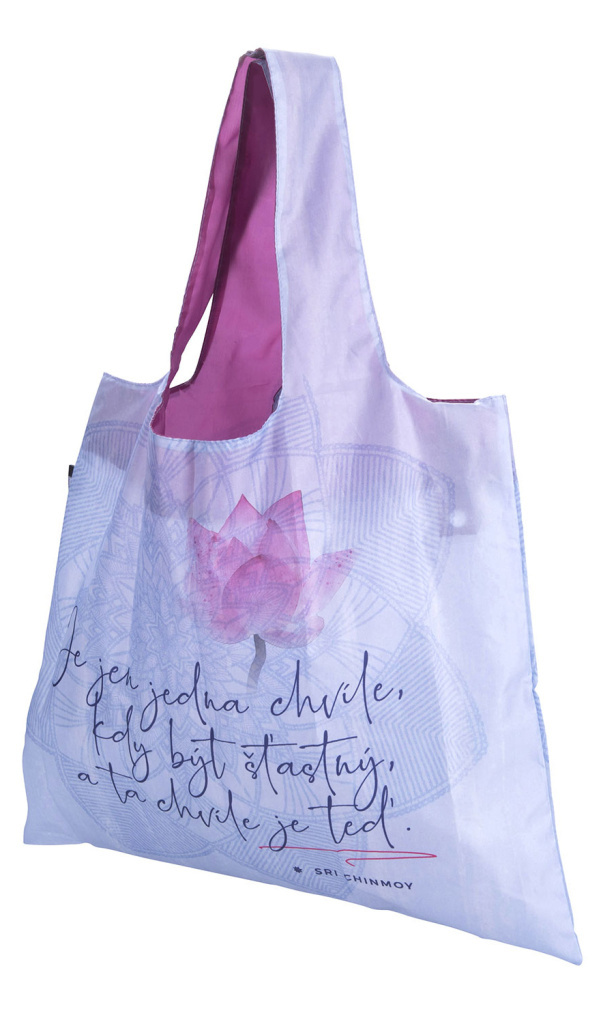 Taška nákupní skládací "Je jen jedna chvíle"