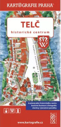 Telč - historické centrum (Kreslená mapa)