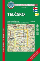 Telčsko 1:50 000 (Turistická mapa) - kniha z kategorie Mapy