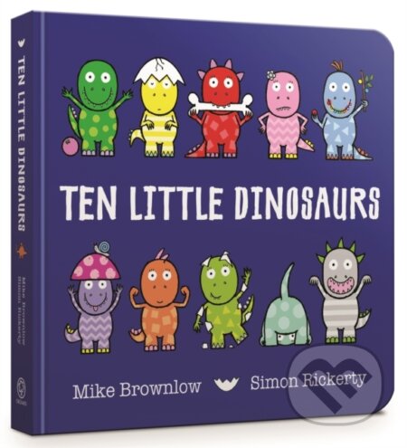 Ten Little Dinosaurs Board Book