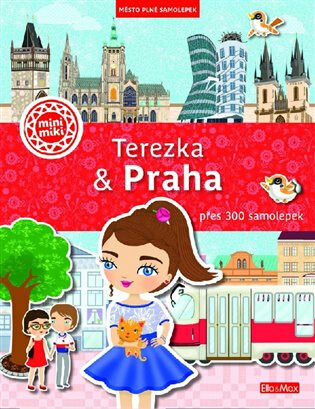 TEREZKA & PRAHA Město plné samolepek