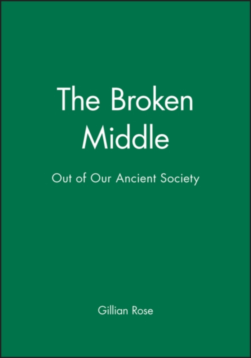 The Broken Middle