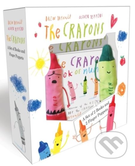 The Crayons (A Set of Books and Finger Puppets)