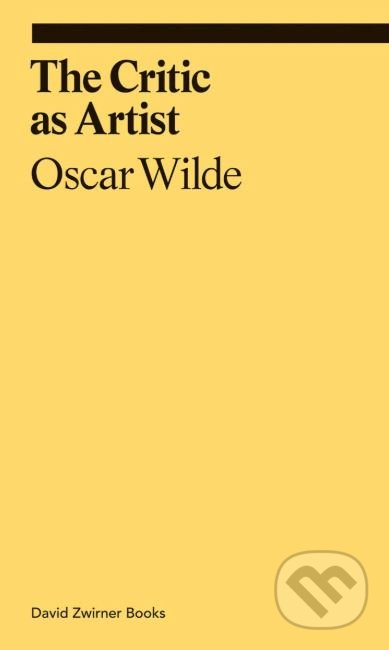 The Critic as Artist