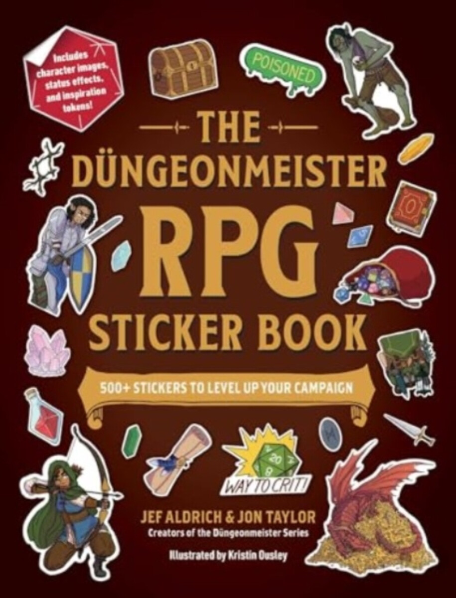 The Dungeonmeister RPG Sticker Book