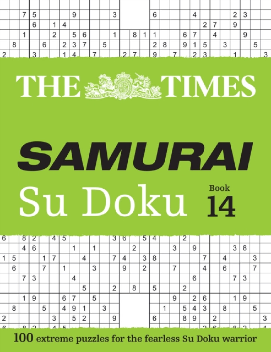 The Times Samurai Su Doku 14