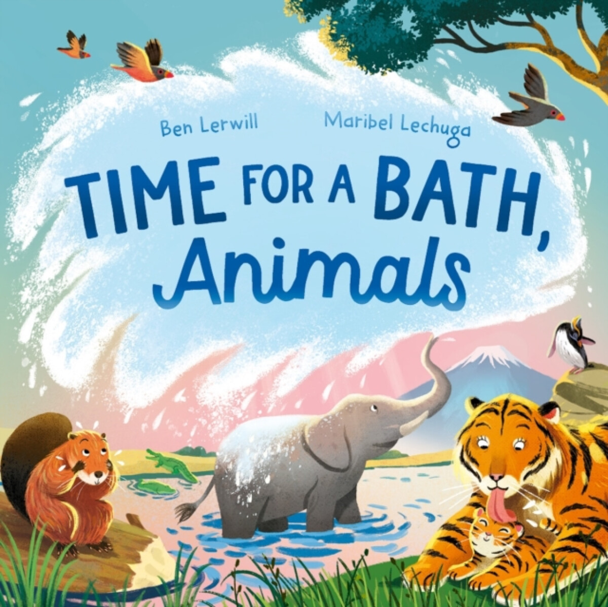 Time for a Bath, Animals