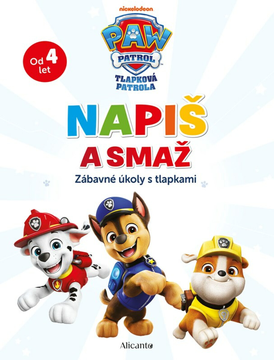 Tlapková patrola - Napiš a smaž
