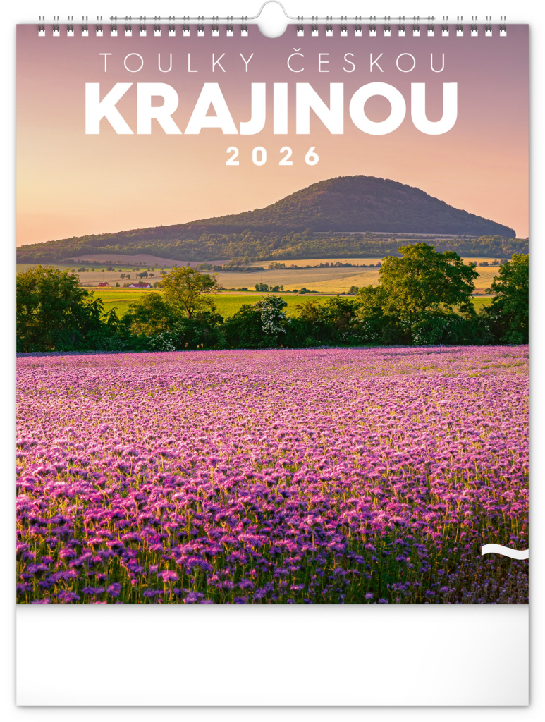 Toulky českou krajinou 2026 - nástěnný kalendář