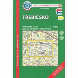 Třebíčsko 1:50 000 (Turistická mapa) - kniha z kategorie Mapy