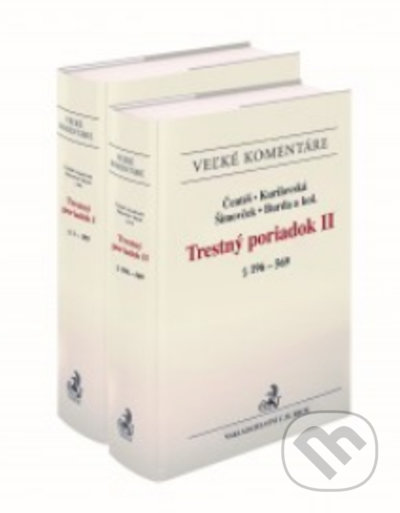 Trestný poriadok. Komentár (2 zväzky)