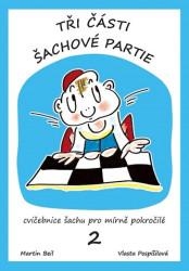 Tři části šachové partie (cvičebnice šachu pro mírně pokročilé) - kniha z kategorie Individuální sporty