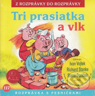 Tri prasiatka a vlk