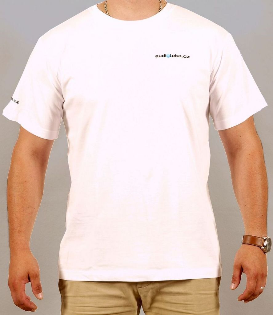 Tričko Element bílé M AUDIOTÉKA.cz