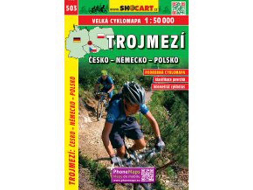 Trojmezí Česko-Německo-Polsko 1: 50 000