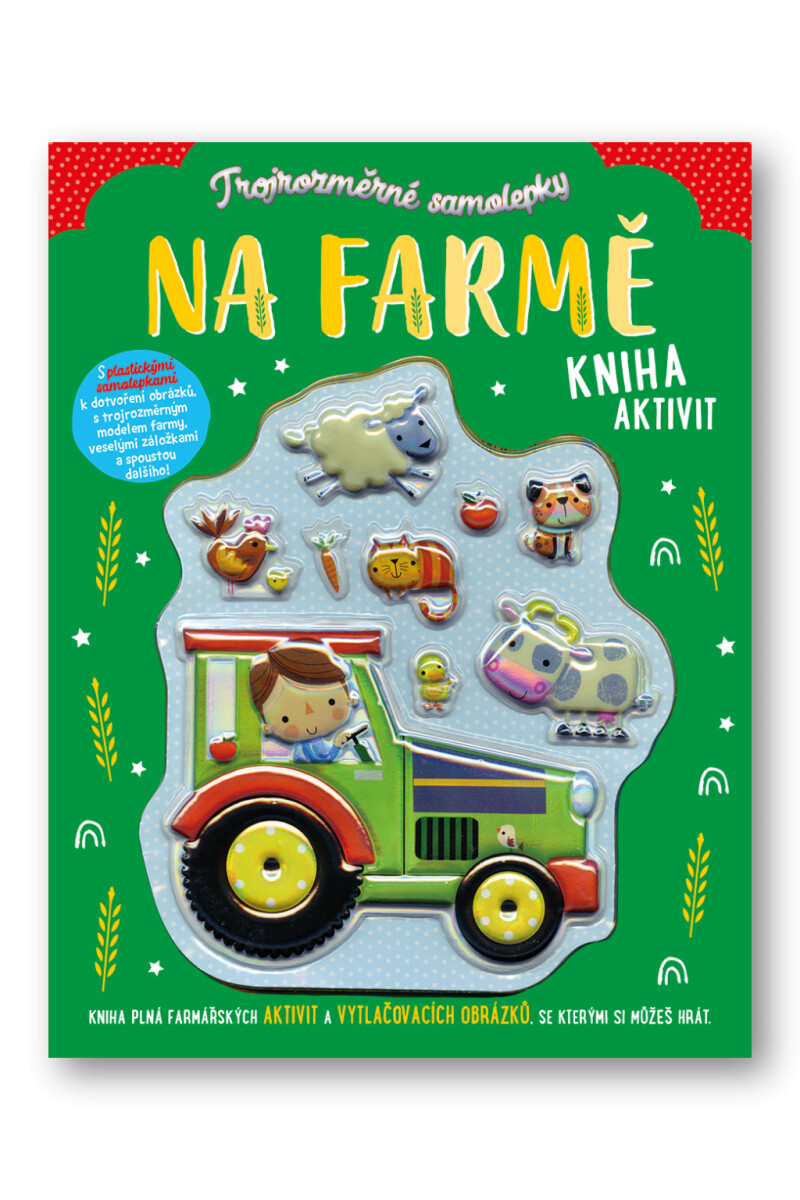 Trojrozměrné samolepky Na farmě  Stuart Lynch - Lynch Stuart
