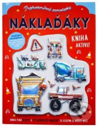 Trojrozměrné samolepky: Náklaďáky (Kniha aktivit)