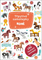 Třpytivé samolepky: Koně