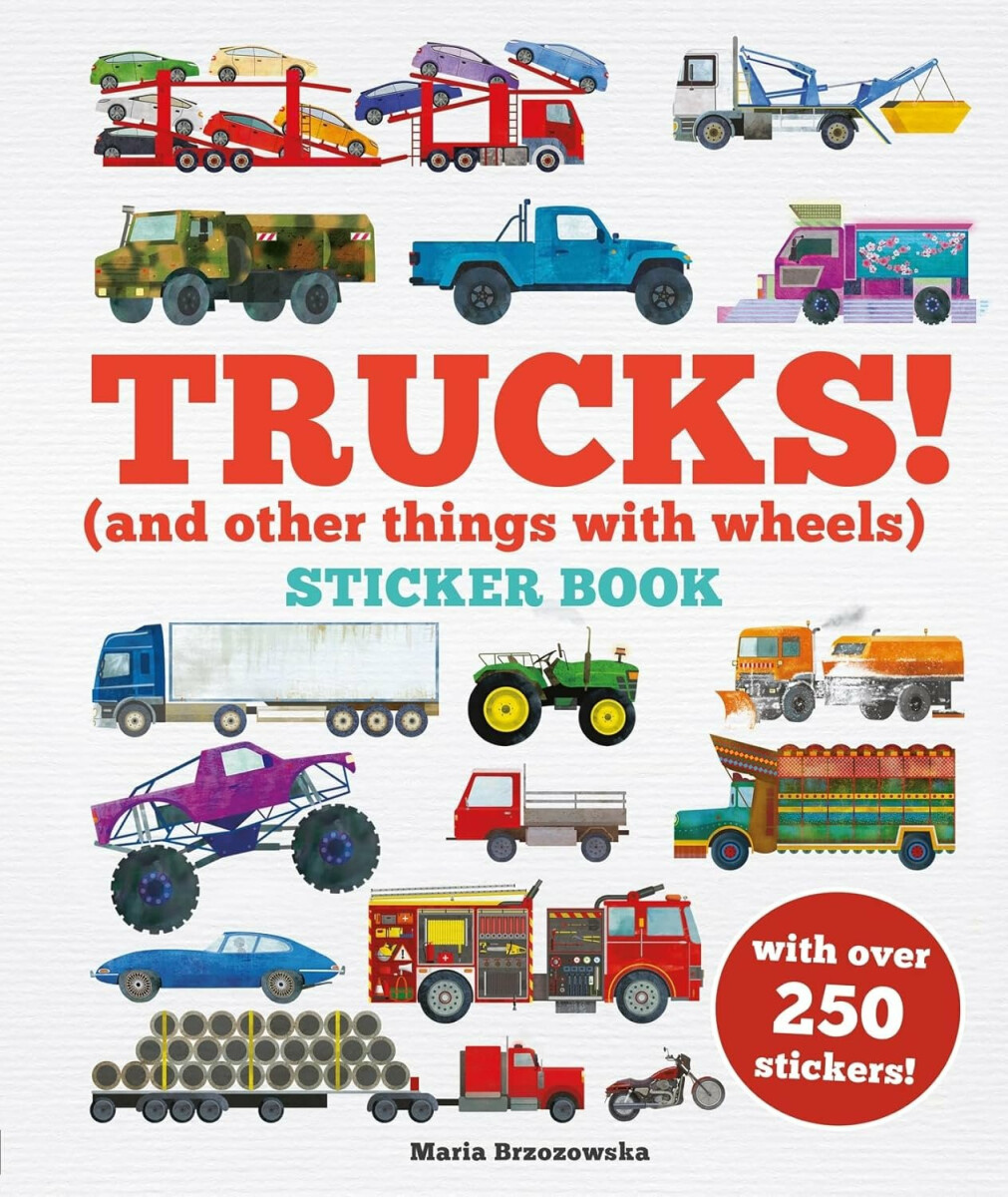 Trucks Sticker Book