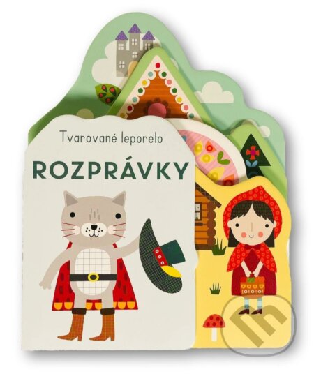 Tvarované leporelo - Rozprávky