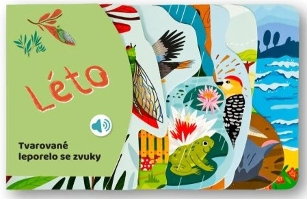 Tvarované leporelo se zvuky Léto