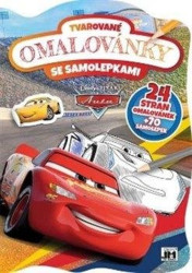 Tvarované omalovánky se samolepkami